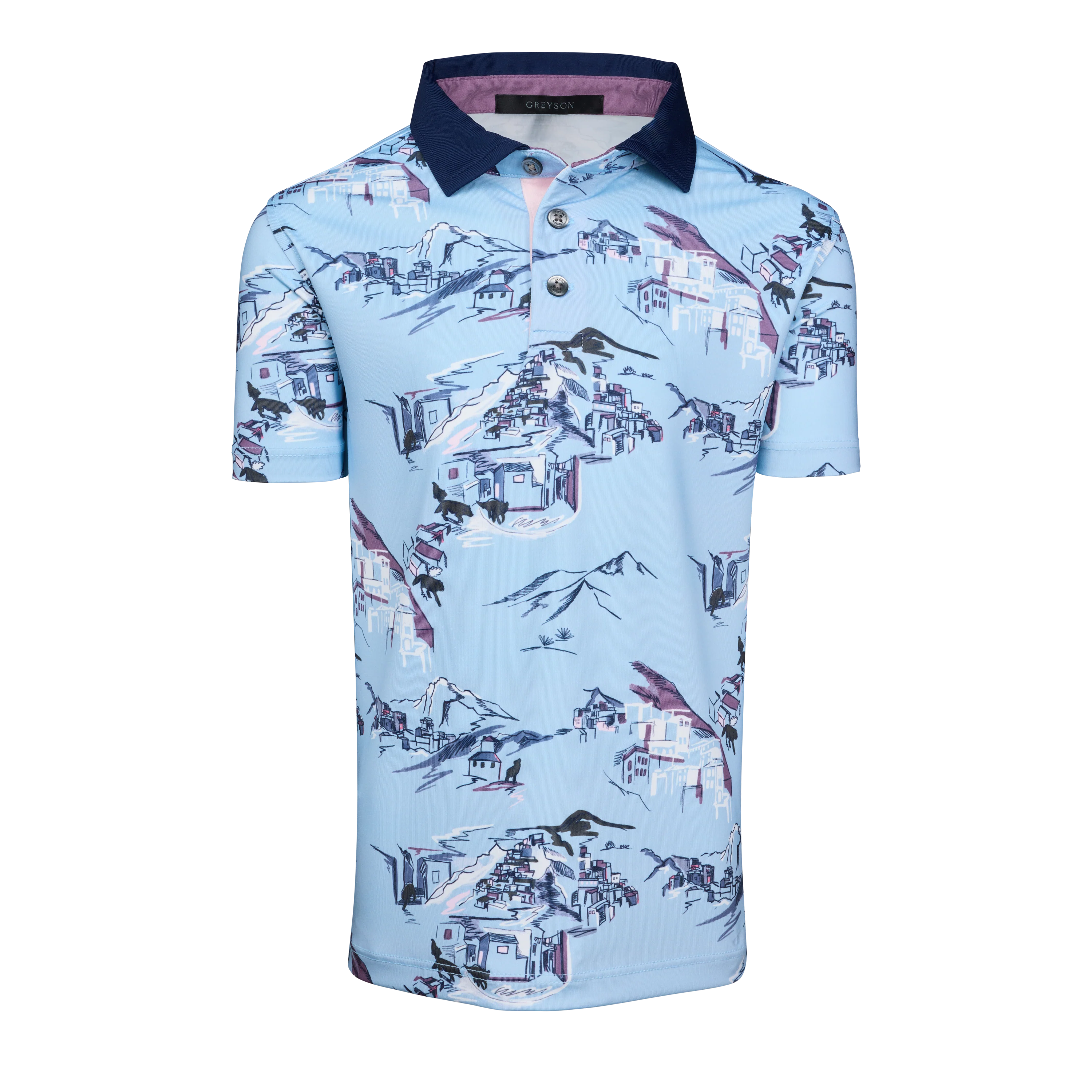 Boy's In the Blues Short Sleeve Polo