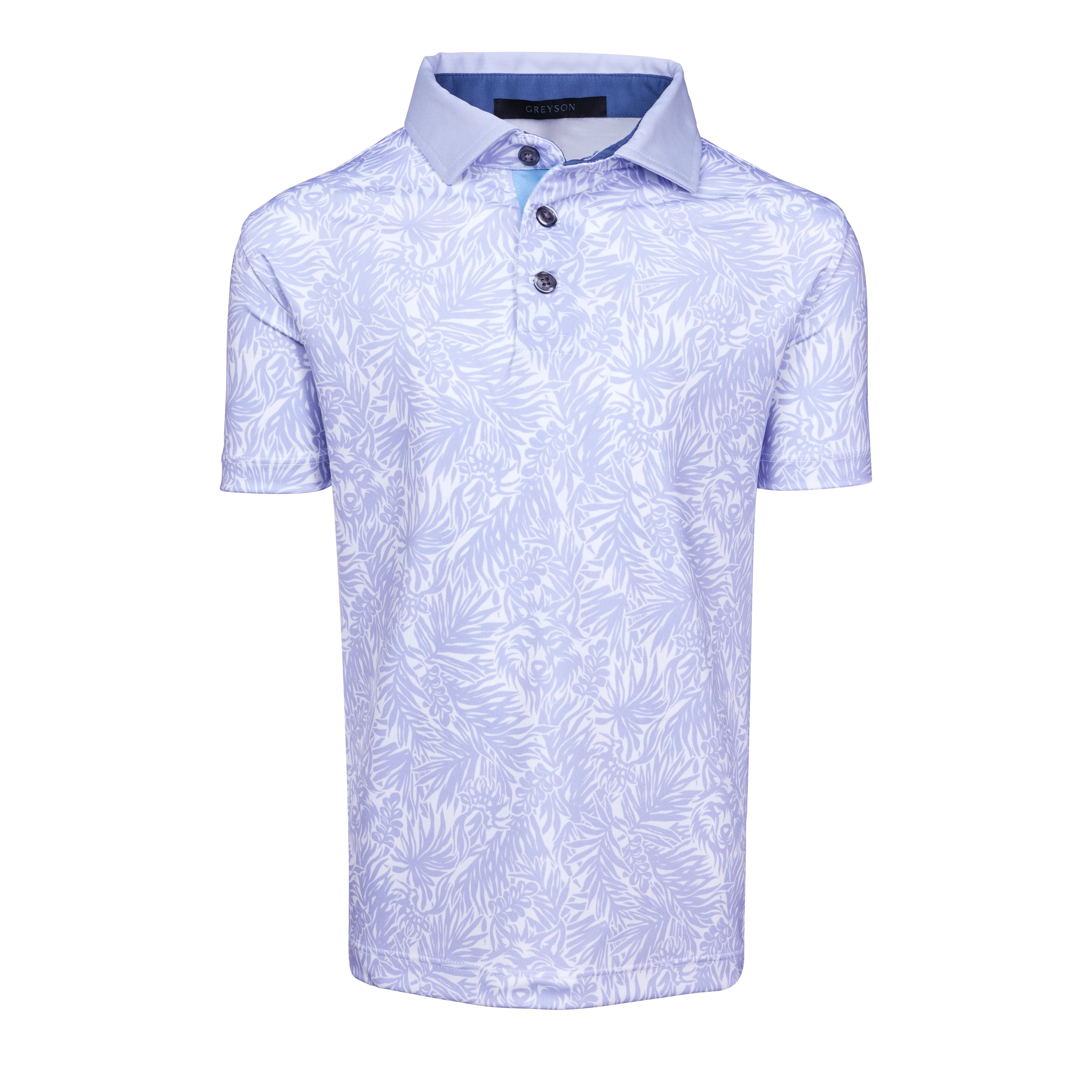 Boy's Island Hunt Short Sleeve Polo