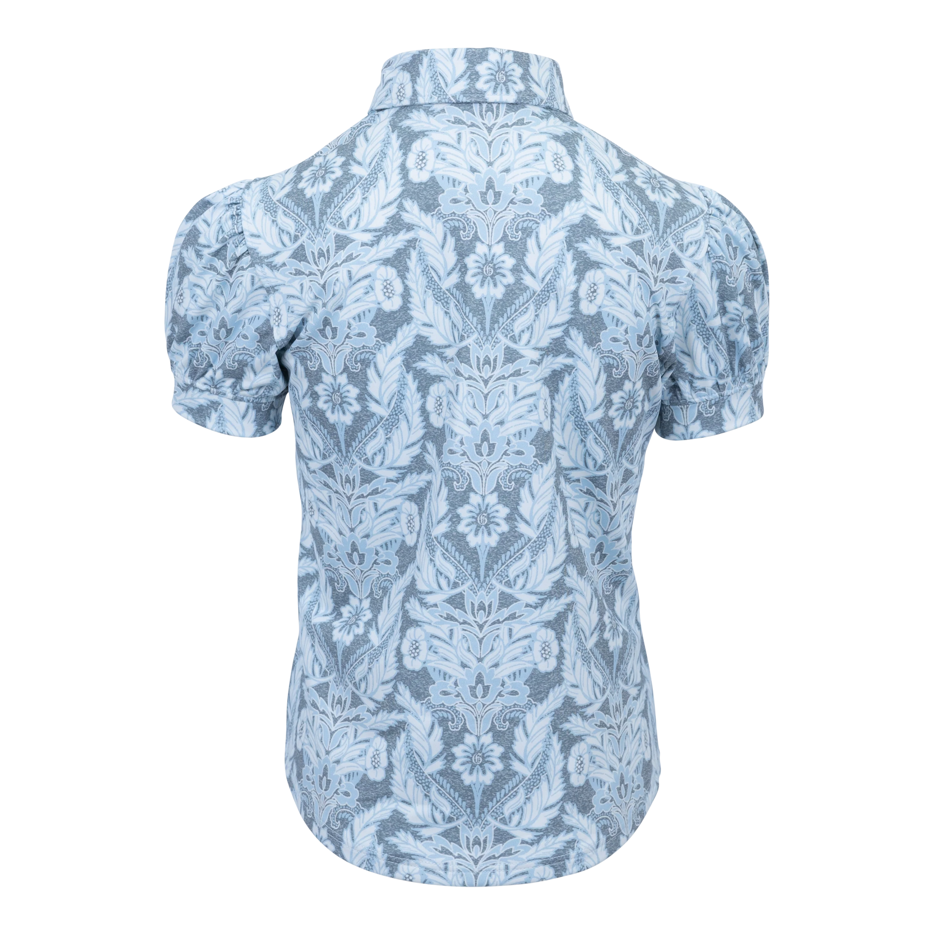 Girl's Snow Bird Scarlett Puff Sleeve Polo - Image 2