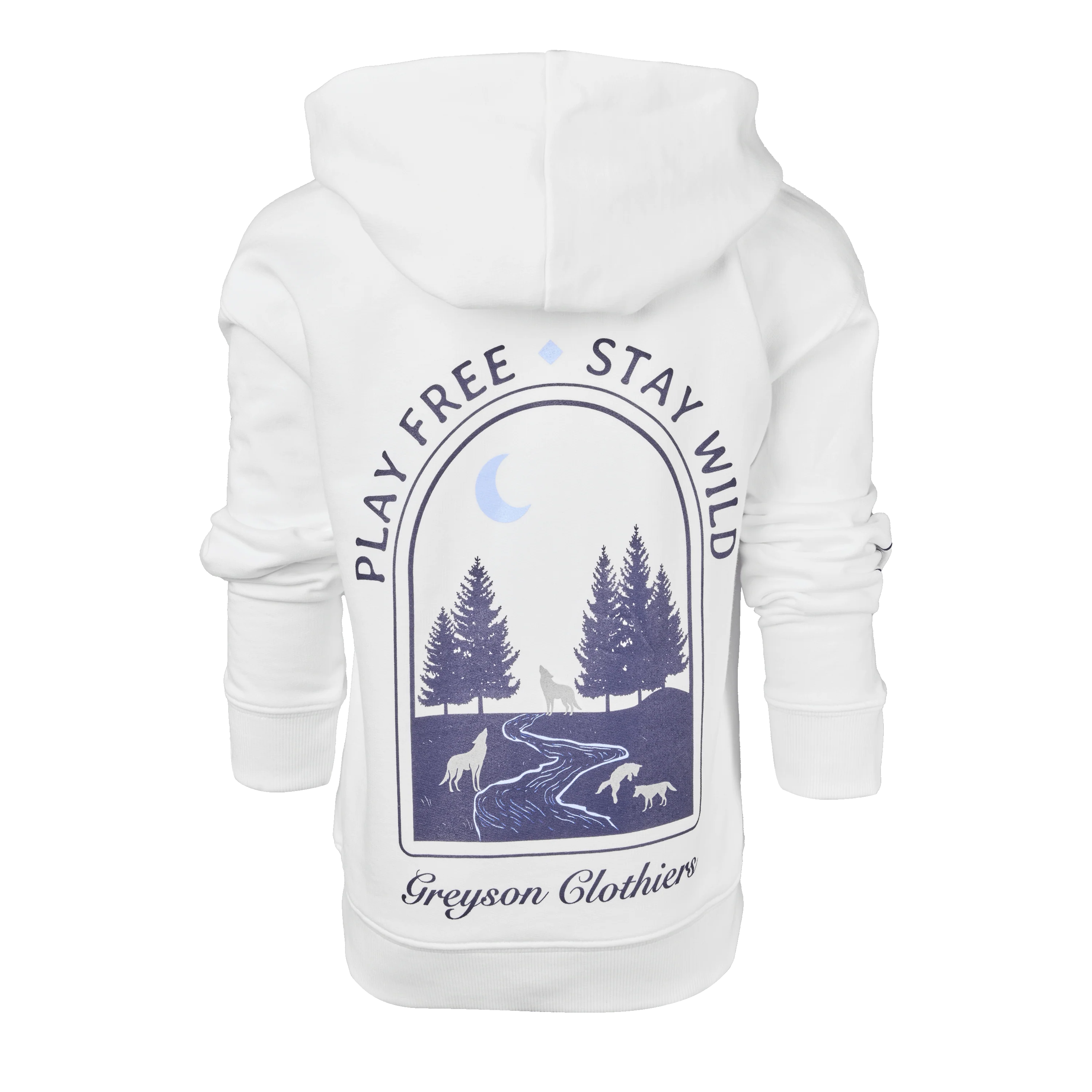 Youth Stay Wild Aspen Hoodie - Image 3